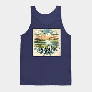 Golf is my Life . Tank Top